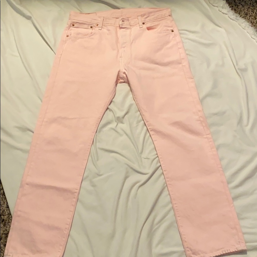 Levi’s pink denim pants